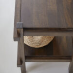 Arko Solid mango wood bedside table - Image 4
