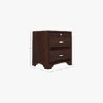 Carlton Chest of Drawers (Walnut Finish) - Image 4
