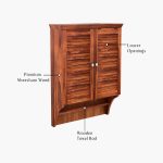 Haney Bathroom Cabinet (Honey Finish) - Image 4