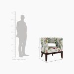 Wolper Lounge Chair (Rose Vineyard) - Image 4