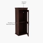 Benitez Bathroom Cabinet (Walnut Finish) - Image 4