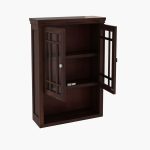 Carney Bathroom Cabinet (Walnut Finish) - Image 4