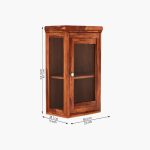Odom Bathroom Cabinet (Honey Finish) - Image 4