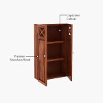 Esparza Kitchen Rack (Honey Finish) - Image 5