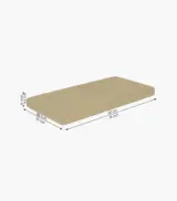 Lyona Sheesham Wood Diwan Bed (Honey Finish) - Image 5