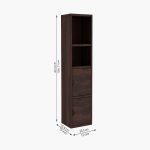 Mcknight Bathroom Cabinet (Walnut Finish) - Image 5