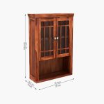 Carney Bathroom Cabinet (Honey Finish) - Image 5