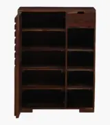 Wiemar Sheesham Wood Shoe Cabinet (Provincial Teak Finish) - Image 5