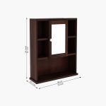 Ewing Bathroom Cabinet (Walnut Finish) - Image 6