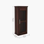 Benitez Bathroom Cabinet (Walnut Finish) - Image 5