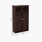 Esparza Bathroom Cabinet (Walnut Finish) - Image 6