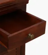 Carlison Sheesham Wood Shoe Cabinet (Honey Oak Finish) - Image 7
