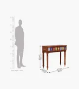 Roko Sheesham Wood Console Table with Drawer Storage (Honey Finish) - Image 6
