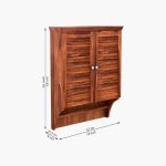 Haney Bathroom Cabinet (Honey Finish) - Image 6