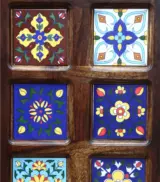 Sormikal Sheesham Wood Shoe Cabinet (Provincial Teak Finish) - Image 7