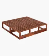 Becon Sheesham Wood Diwan Cum Bed (Honey Finish) - Image 7