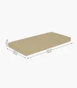 Decaprio Sheesham Wood Diwan Bed with Drawer Storage (Honey Finish) - Image 7