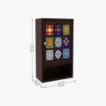 Boho Kitchen Rack (Walnut Finish) - Image 7