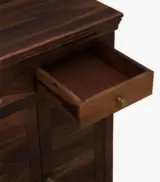 Carlison Sheesham Wood Shoe Cabinet (Provincial Teak Finish) - Image 7