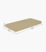 Aldriana Sheesham Wood Diwan Bed with Box Storage (Honey Finish) - Image 8