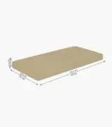Houdson Sheesham Wood Diwan Bed with Drawer Storage (Honey Finish) - Image 8