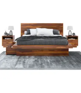 Dracton Solid Wood 4 Piece Storage Bedroom Set Honey Finish 02