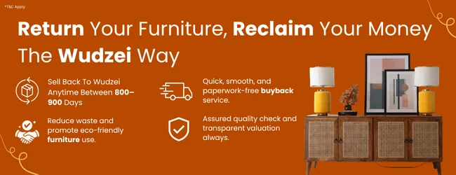 BUY FURNITURE NOW, SELL BACK LATER WITH EASY RETURNS