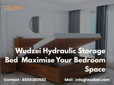 Wudzei Hydraulic Storage Bed – Maximise Your Bedroom Space