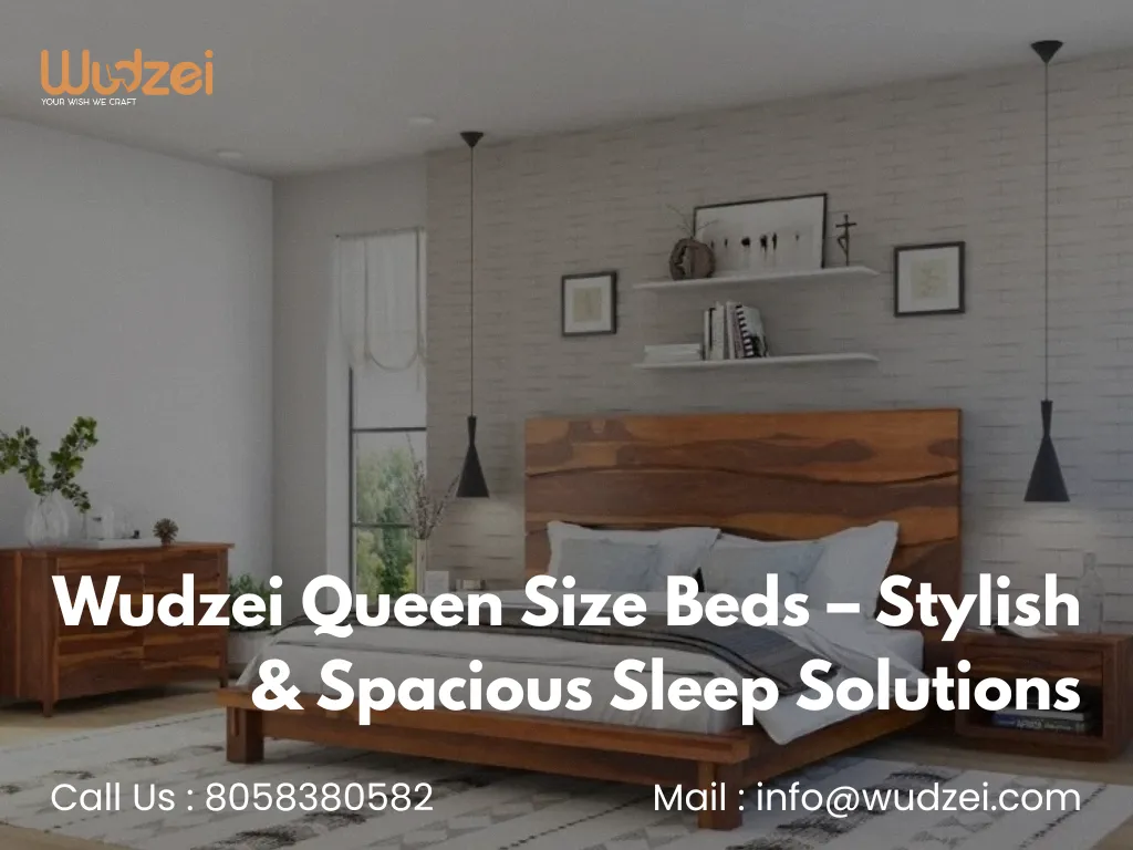 Wudzei Queen Size Beds – Stylish & Spacious Sleep Solutions