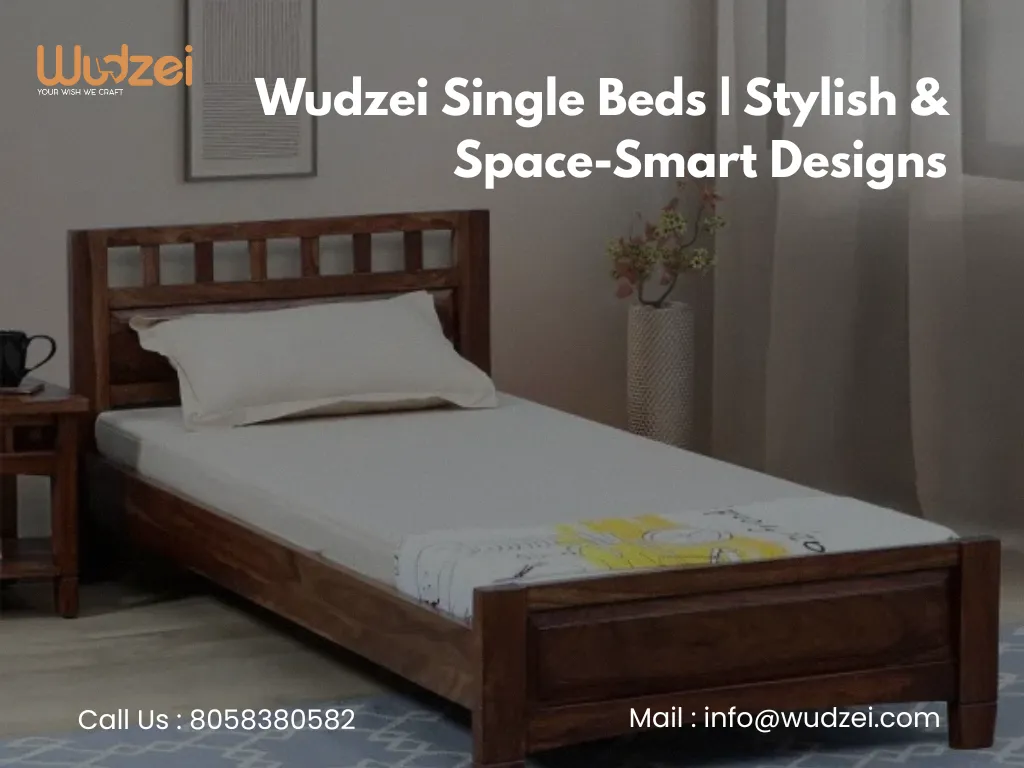 Wudzei Single Beds | Stylish & Space-Smart Designs