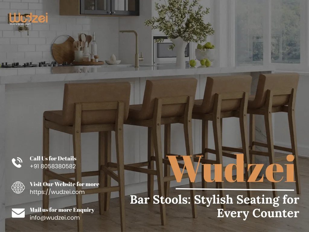 Wudzei Bar Stools: Stylish Seating for Every Counter