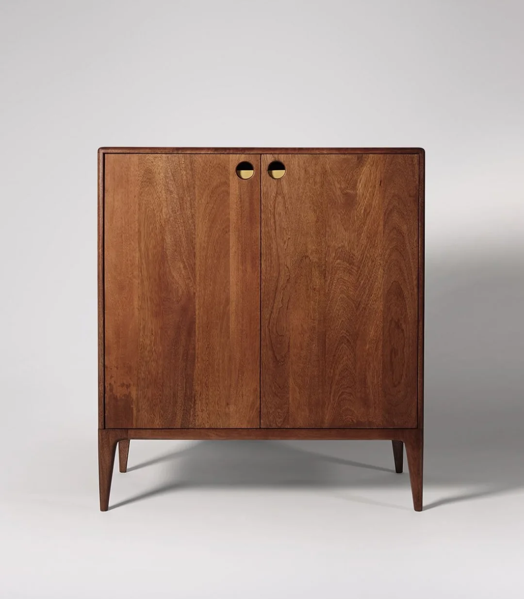 Toller Mango Wood Cabinet – Light Brown Finish 2