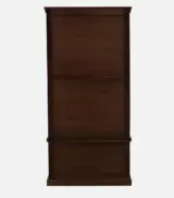 Sheesham Wood 2 Door Wardrobe With Drawers And Door Lock In Provincial Teak Finish - Image 7