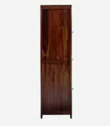 Sheesham Wood Storage Cabinet With Drawer In Provincial Teak Finish - Image 6