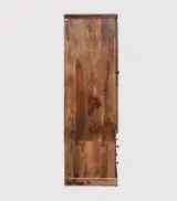 Tovile Sheesham Wood 2 Door Wardrobe With Drawers In Brown Finish - Image 6