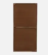 Mango Wood 2 Door Wardrobe With Rattan Jali Doors And Drawers In Rustic Teak Finish - Image 8
